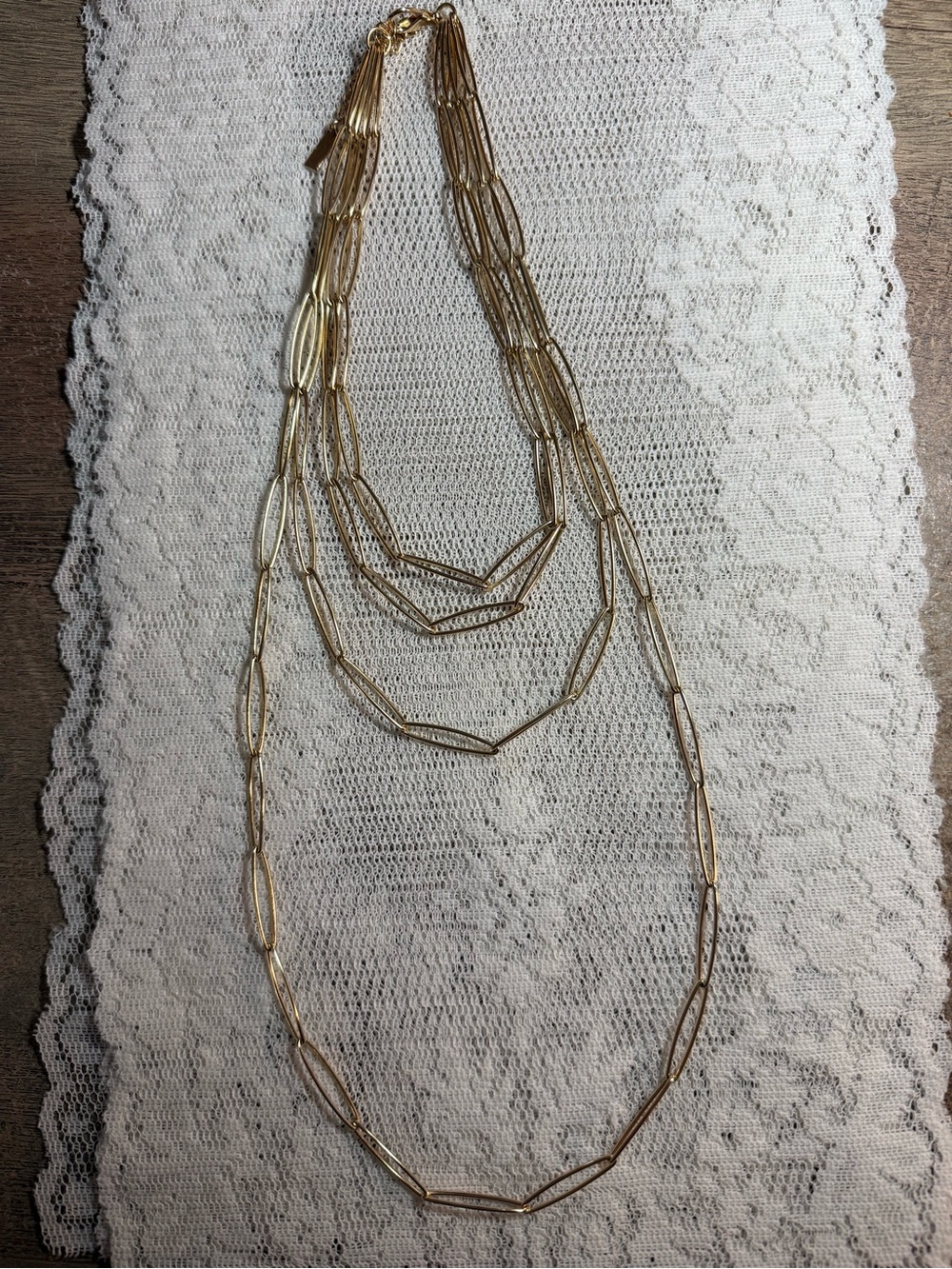 Mika Gold Tone Necklace